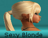 *CV*Blonde bangs/ponytai