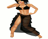 BLACK BIKINI W/SARONG