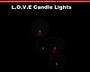 L.O.V.E Candle Lights