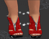 [M1105] Red Retro Heels