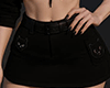 Black gotic skirt'