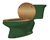 boho green toilet
