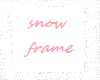 Snowy Profile Frame