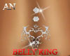 Belly Ring-Double Dragon