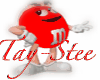 Tay-Stee Red M&M Top