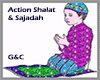 Action Sholat & Sajadah