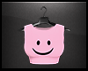 Pink Smiley Crop