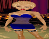 Mikes Mini Dress Blue