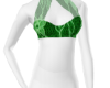 D+B green bra top