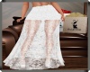 A~ Cy White Lace Skirt