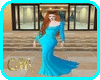 My Light Blue Pearl Gown