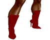 *wc* deep red  boots