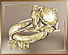 WeddingGoldSapphire Ring