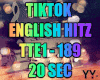 TIKTOK ENGLISH HITZ