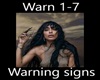 Warning signs