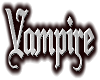 Vampire sticker