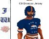 JW Broncos Jersey ftbl