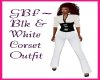 GBF~Blk & White Pant Fit