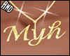 A~ Myh Necklace Gold