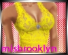 ~LacedTank Top~yellow