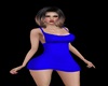 RLL Cocktail Dress Blue