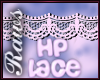 R| Pink Lace Sticker