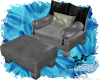 Grey Lazy Chair