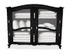 Black Linen Closet