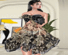 MxU-flowing lace skirt