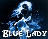 Blue Lady Fireplace