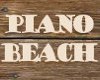 Piano Beach Sign