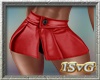 Red Leather Skirt RLL