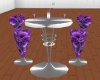 (T)Purple/Silver Table