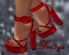 Fior Heels Red