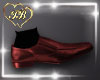 TB- Red Shoe w Blk Sock