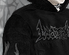 black x hoodie