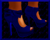 royal blue classy heels