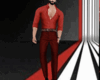 Red male outfit