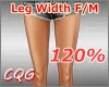 CG: Leg Width 120%