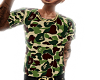 Green Camo Bape