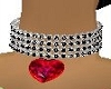 collar onix & Heart rubi