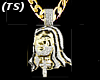 (TS) Gold Jesus Chain