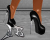 JB Black Needle Heels