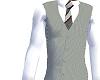 Suit Vest Cucci Grey