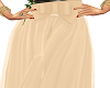Elegant cream skirt