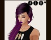 e | hair purple