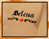 Helena lft chest tattoo