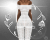(BR) Lace White Pantsuit