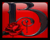 Goth Rose B Sticker