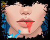 blood in the mouth